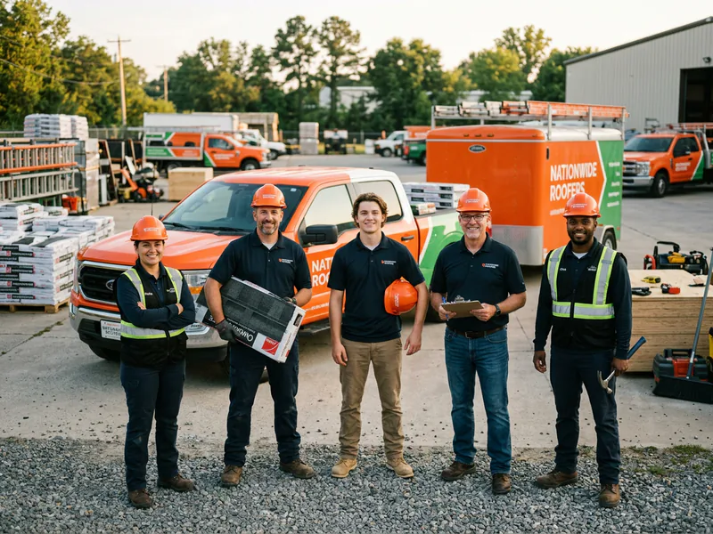 Natiowide Roofers - roof installation in Starkville near me